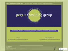 Tablet Screenshot of peryconsulting.com